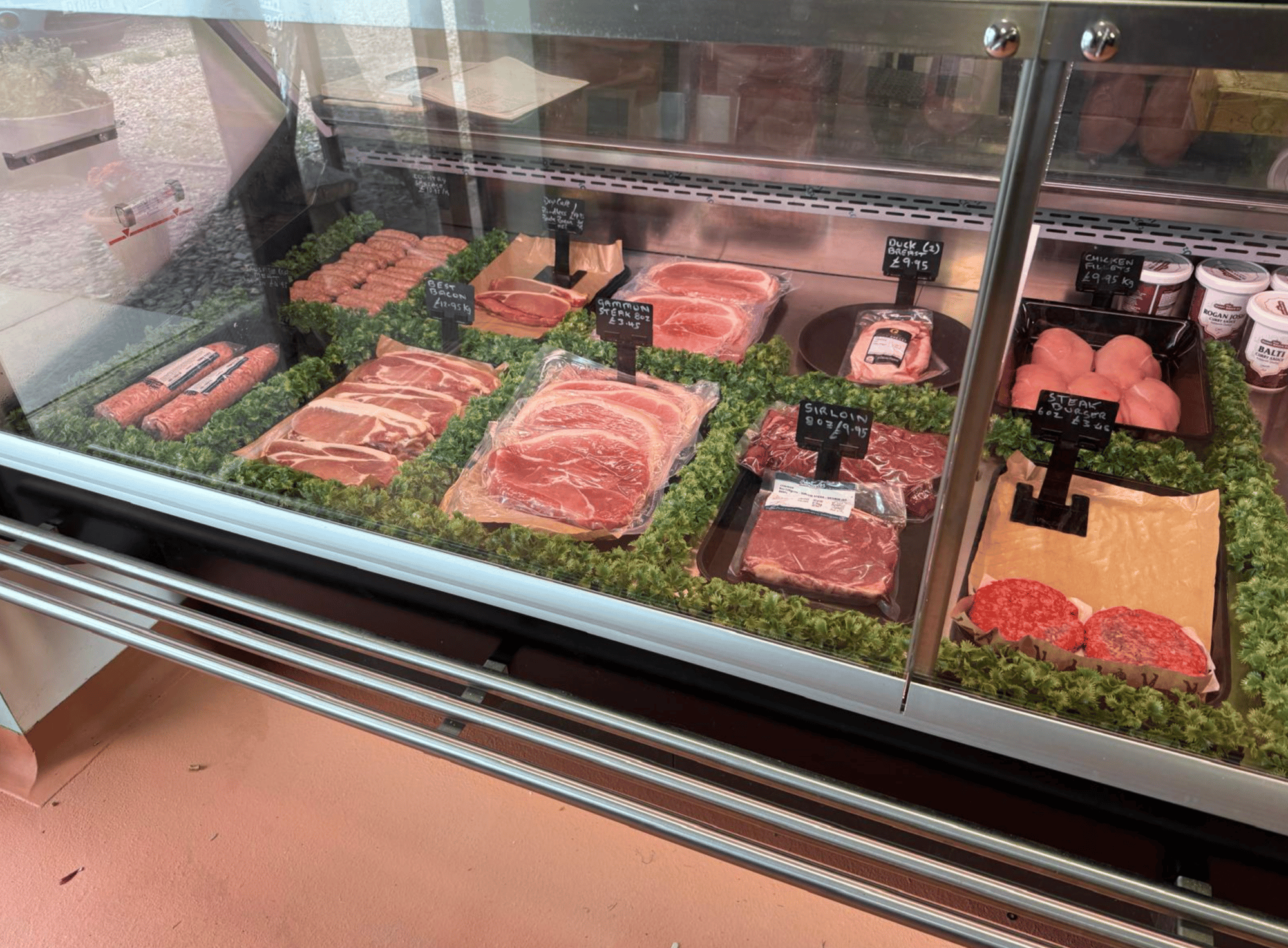 Inside The Dovecote Barn farm shop