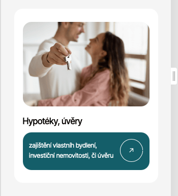 Předání klíčů od bydlení