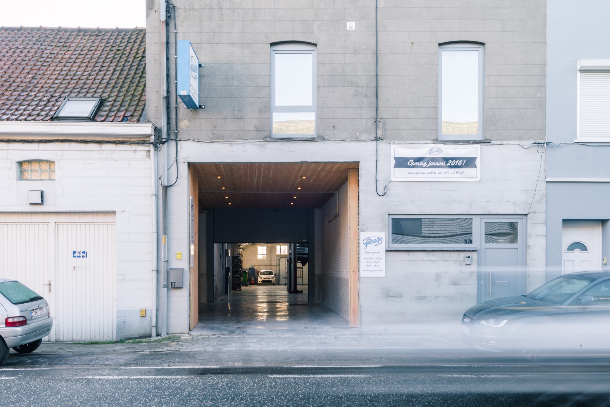 Buitenaanzicht De Garage Aalst