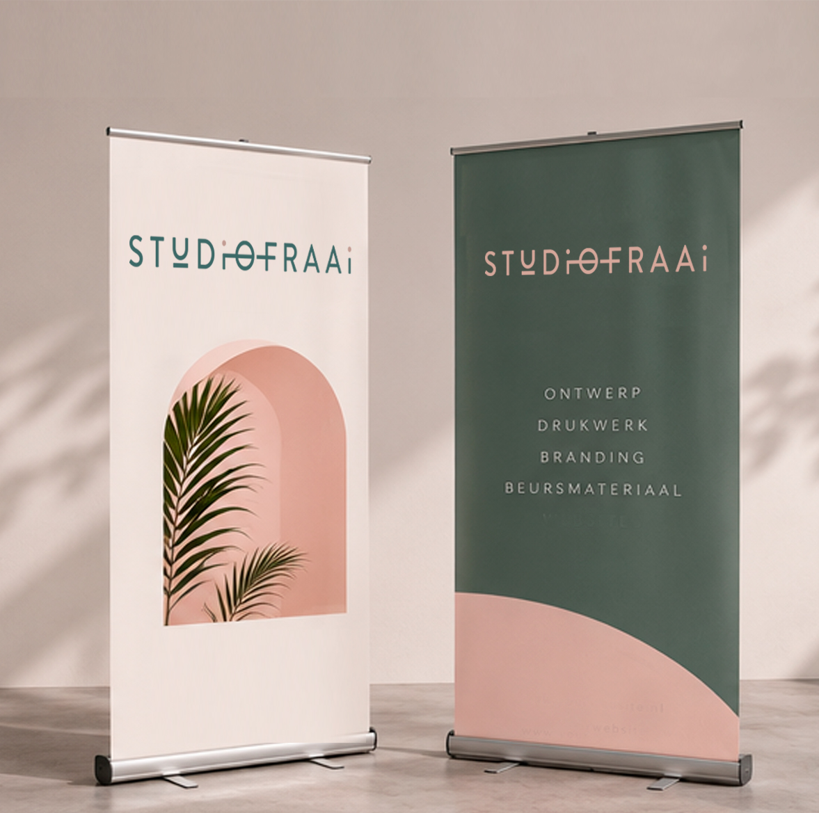Beursmateriaal uit het portfolio van Studiofraai