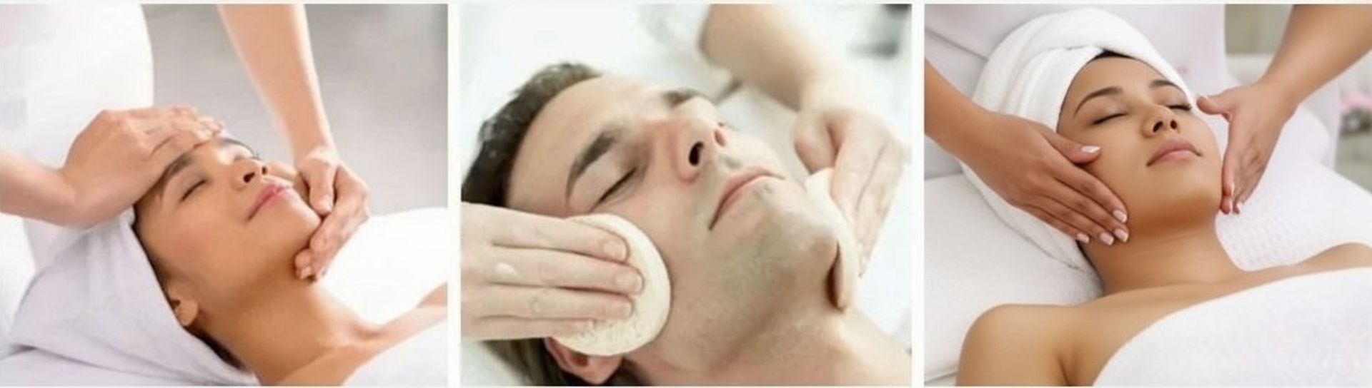 Relaxing facial treatment at Yves Beauty