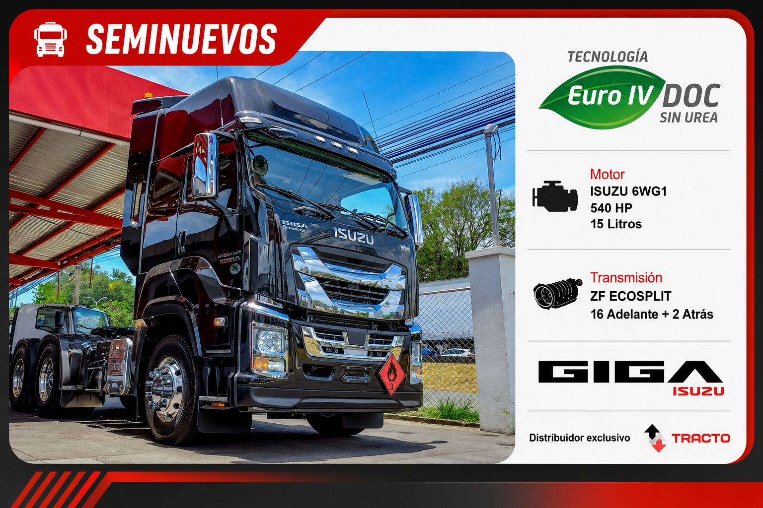 TRACTO GIGA 6×4 540HP