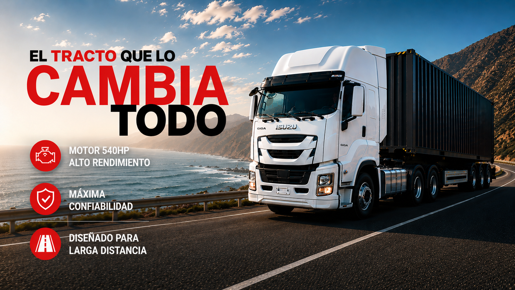 ISUZU GIGA 6×4 540HP