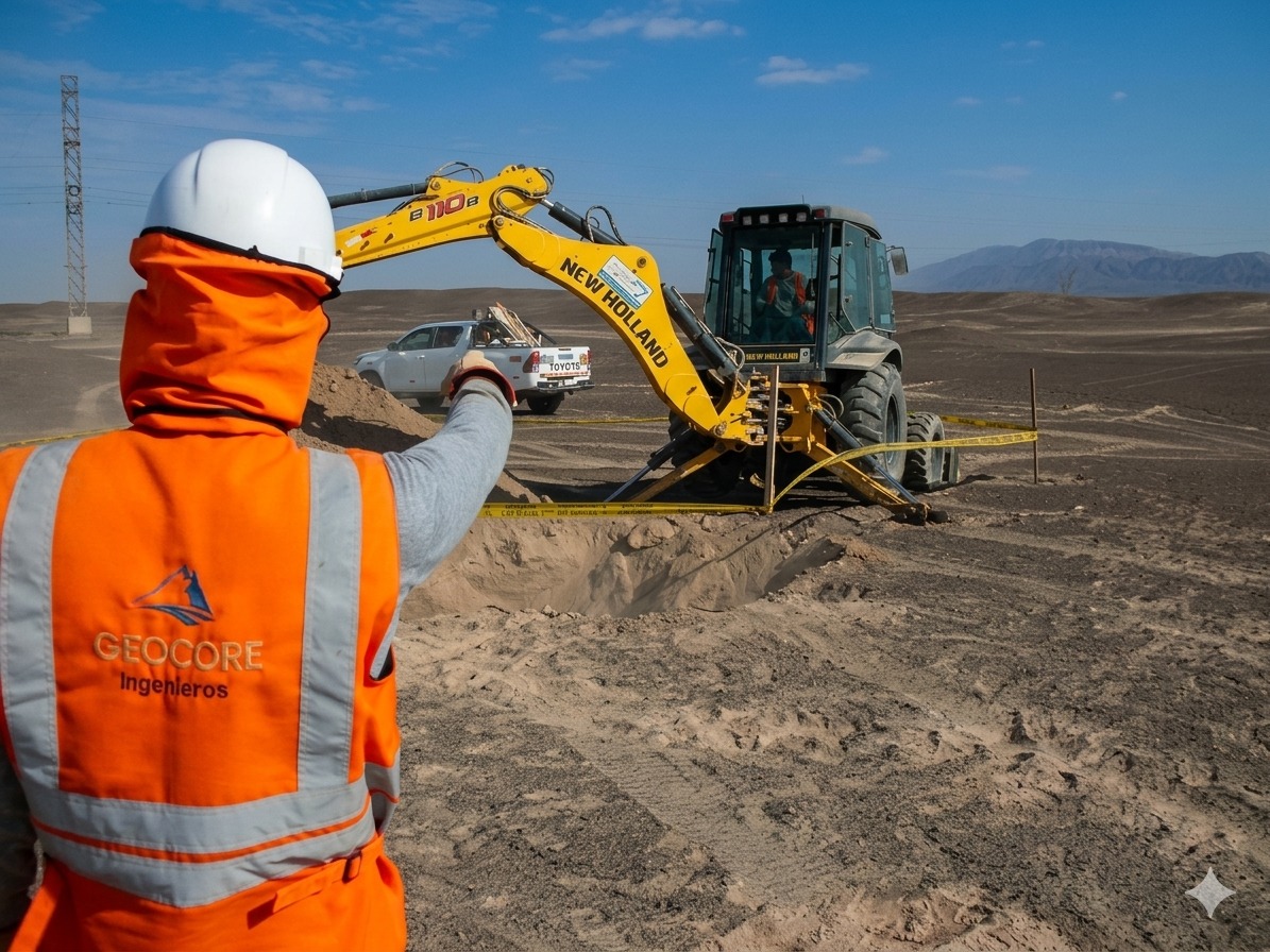 Geocore Ingenieros - Trabajo de campo geotécnico