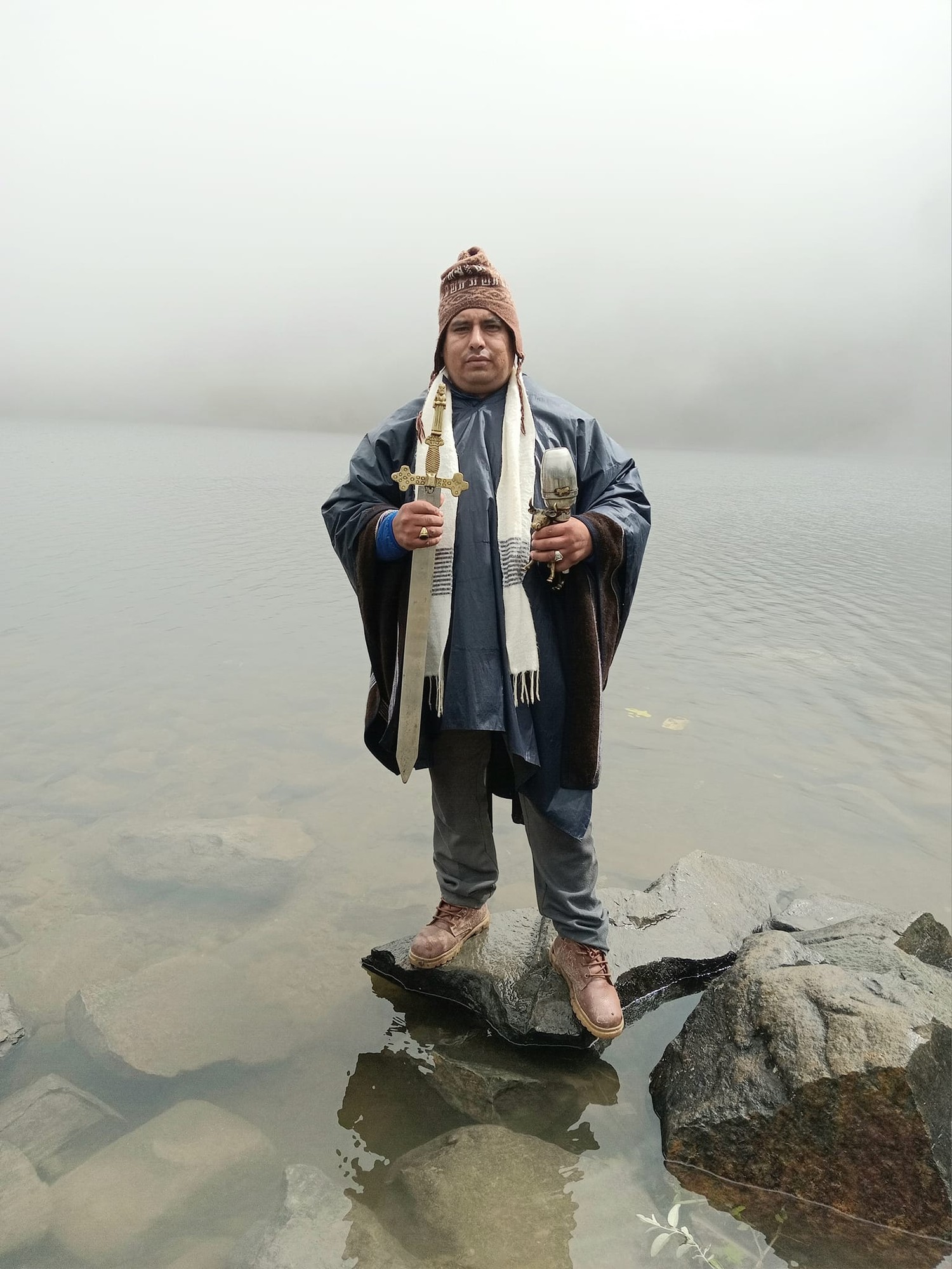 Maestro Curandero Florentino Melendres Naira en las Lagunas de Las Huaringas