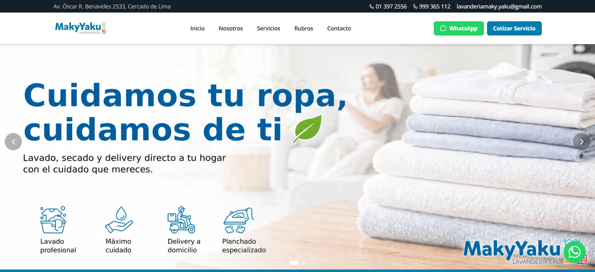 Makyya Kulavanderla - Proyecto web PerúwebMaker