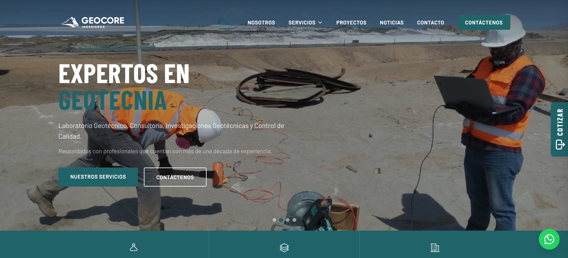 Geocore - Proyecto web PerúwebMaker