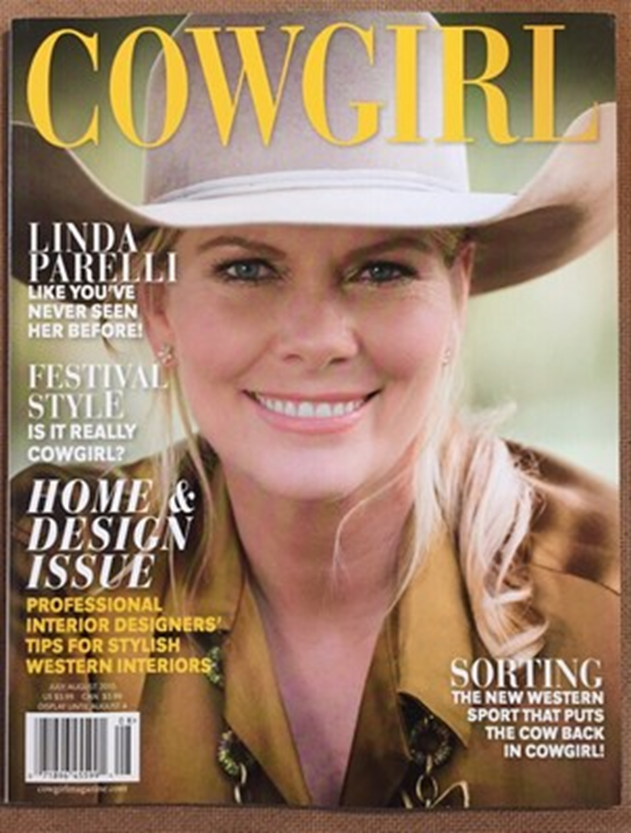 Linda Parelli on the cover of Cowgirl Magazine