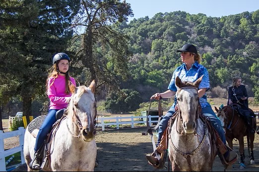 Mentorship moment on the trails