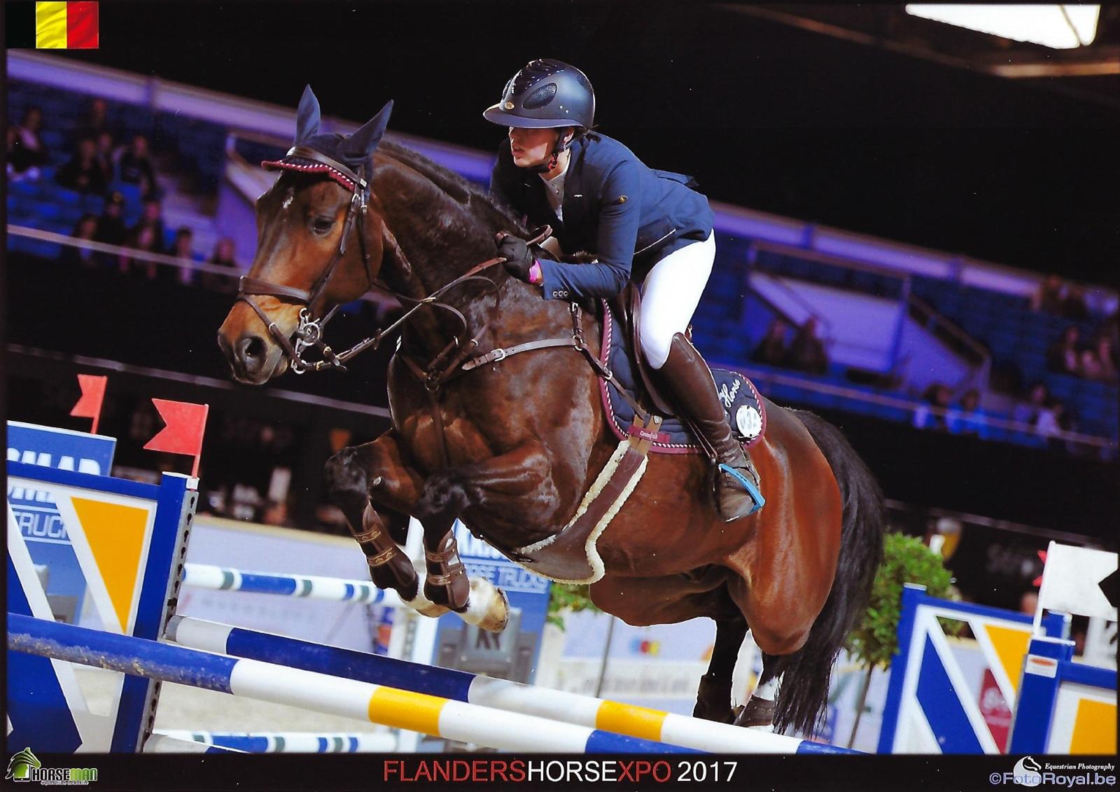 Ann Verdoodt bij Flanders Horse Expo