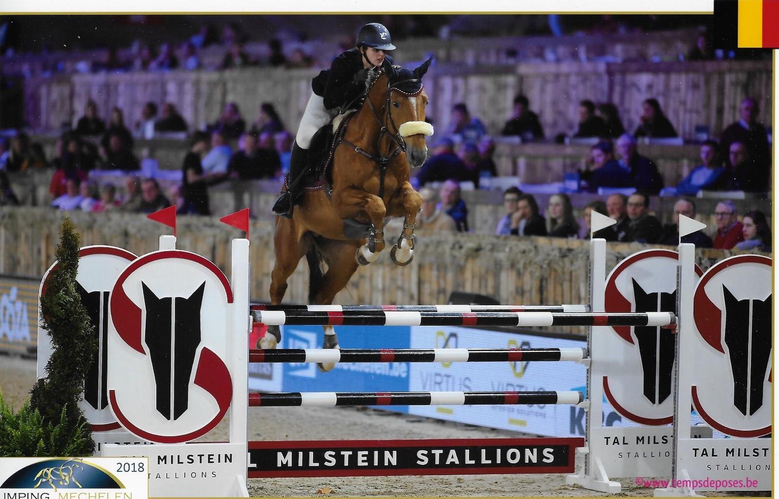Ann Verdoodt springt bij Jumping Mechelen 2018