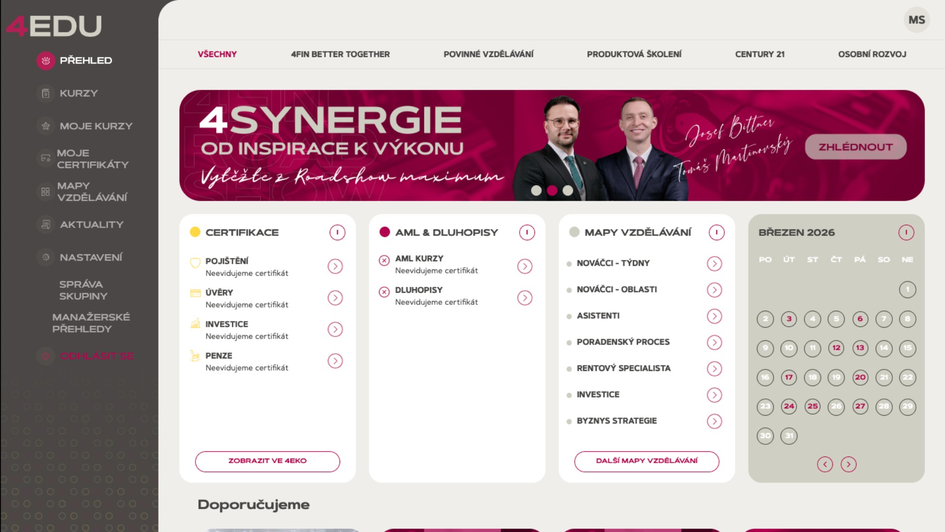 4EDU vzdělávací portál