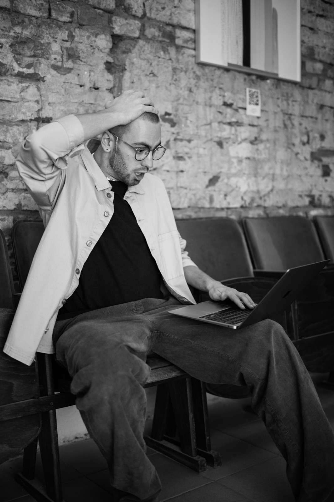 Vojtěch Kašpárek přednáší na workshopu