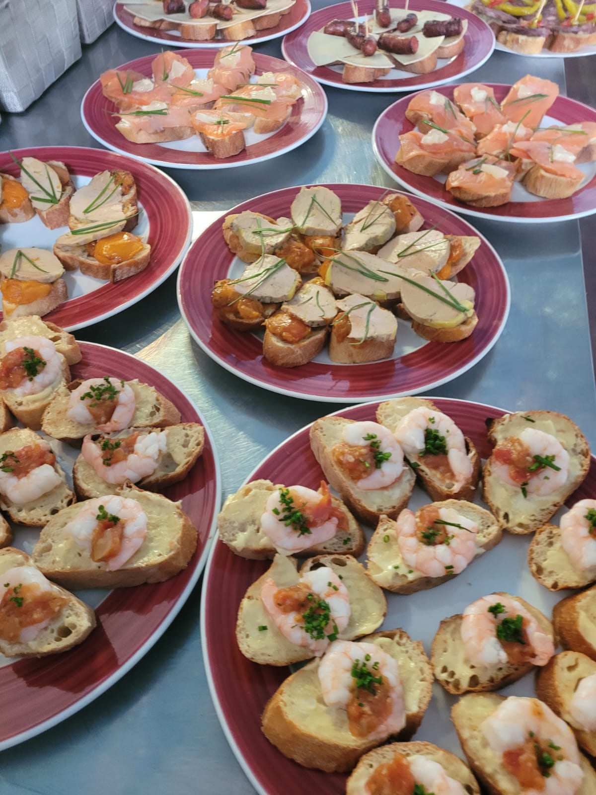 Ambiance conviviale en salle