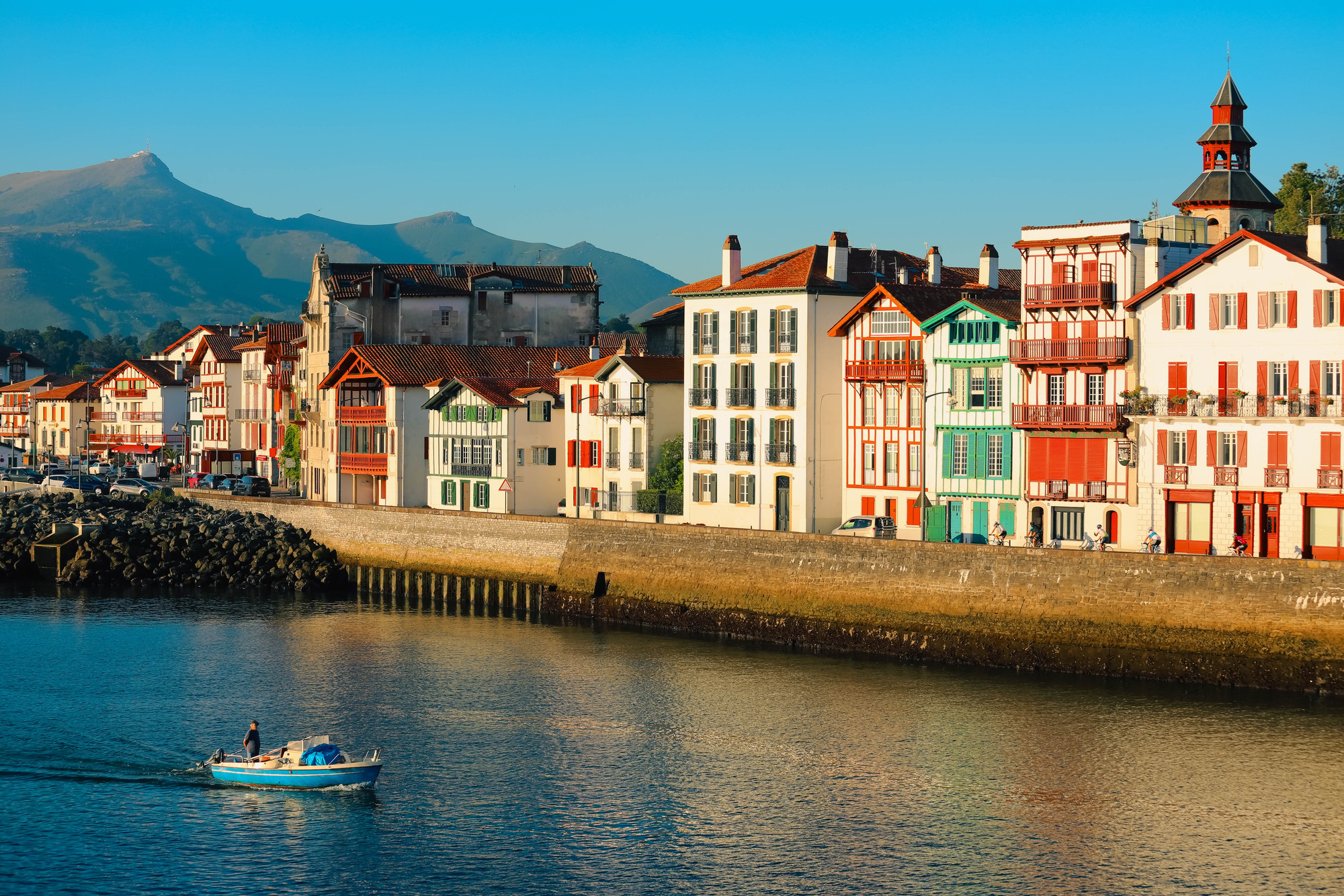 La côte basque autour de Saint-Jean-de-Luz