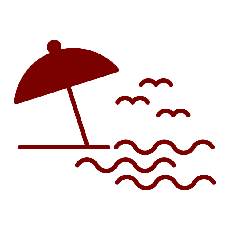 Pictogramme plage