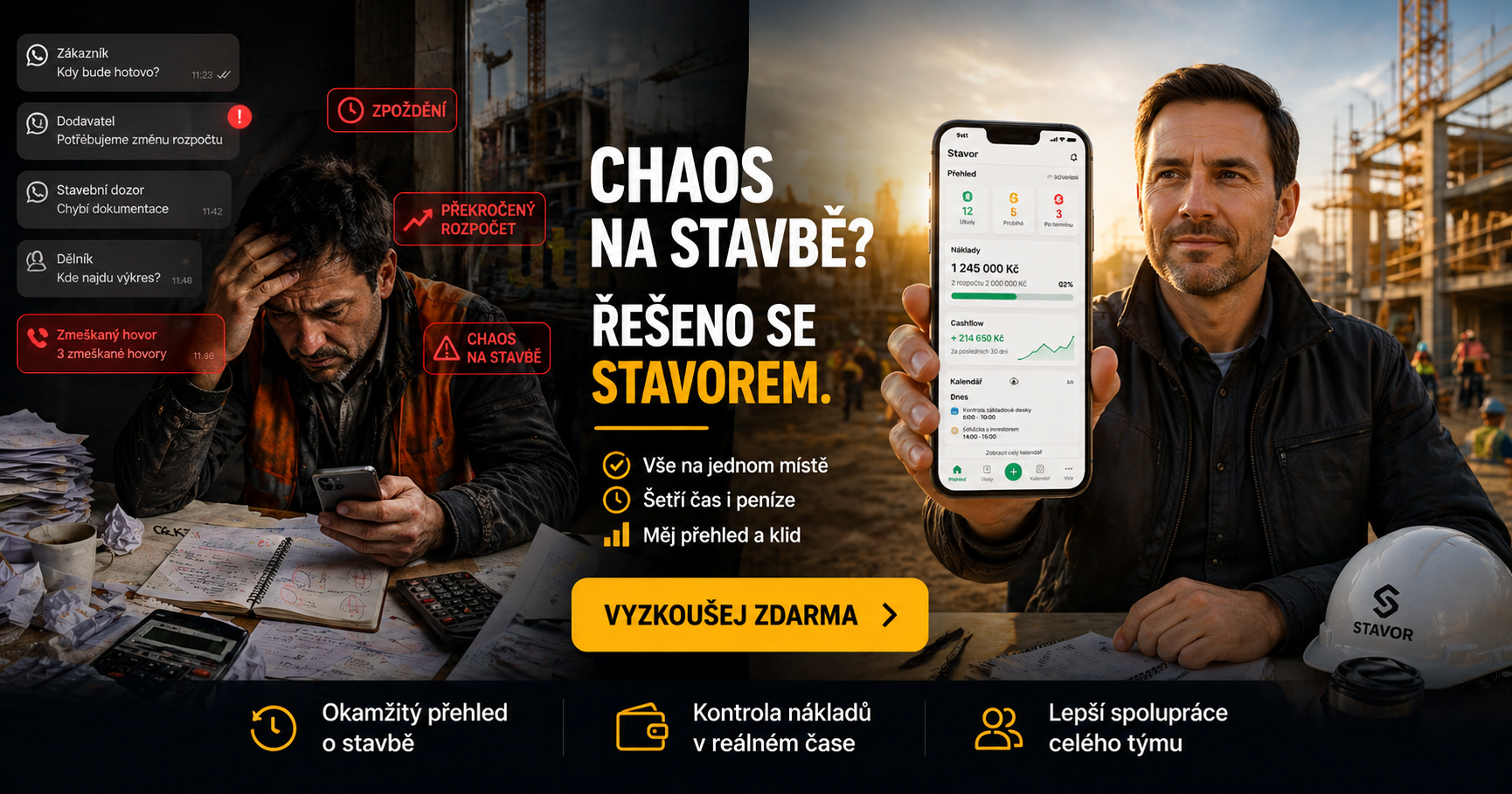 Stavor — construction management app