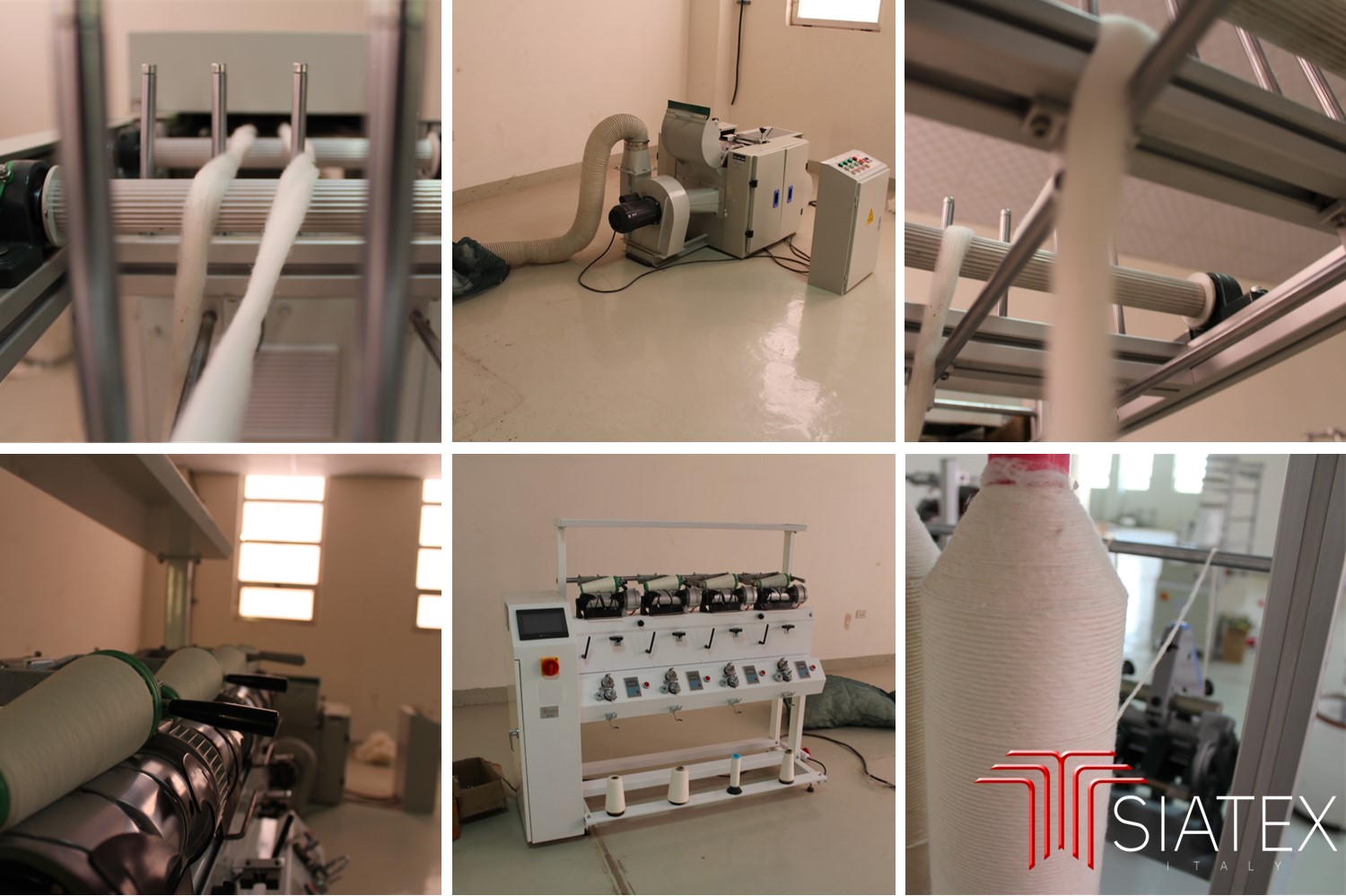Lab-scale cotton spinning machine