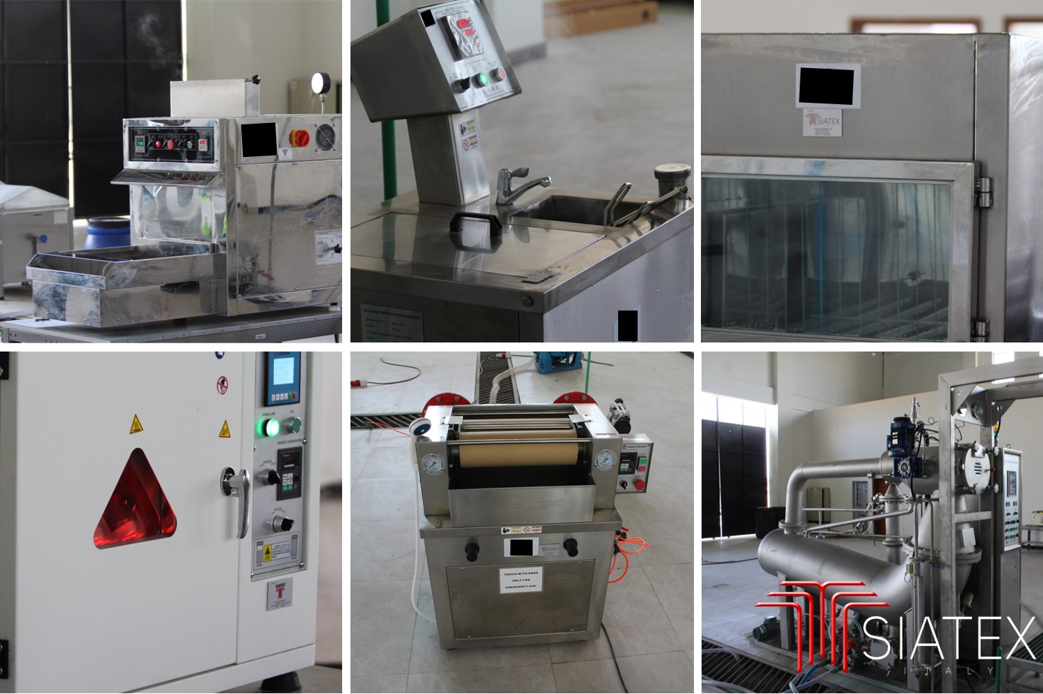 Lab-scale dyeing and finishing machine