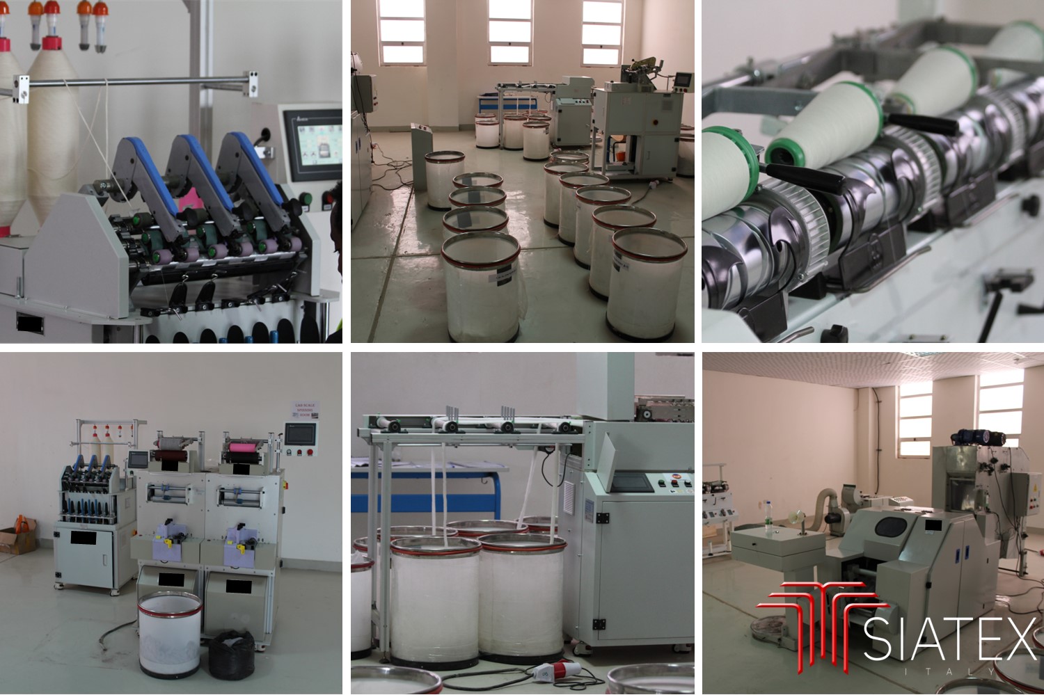 Lab-scale cotton spinning machine