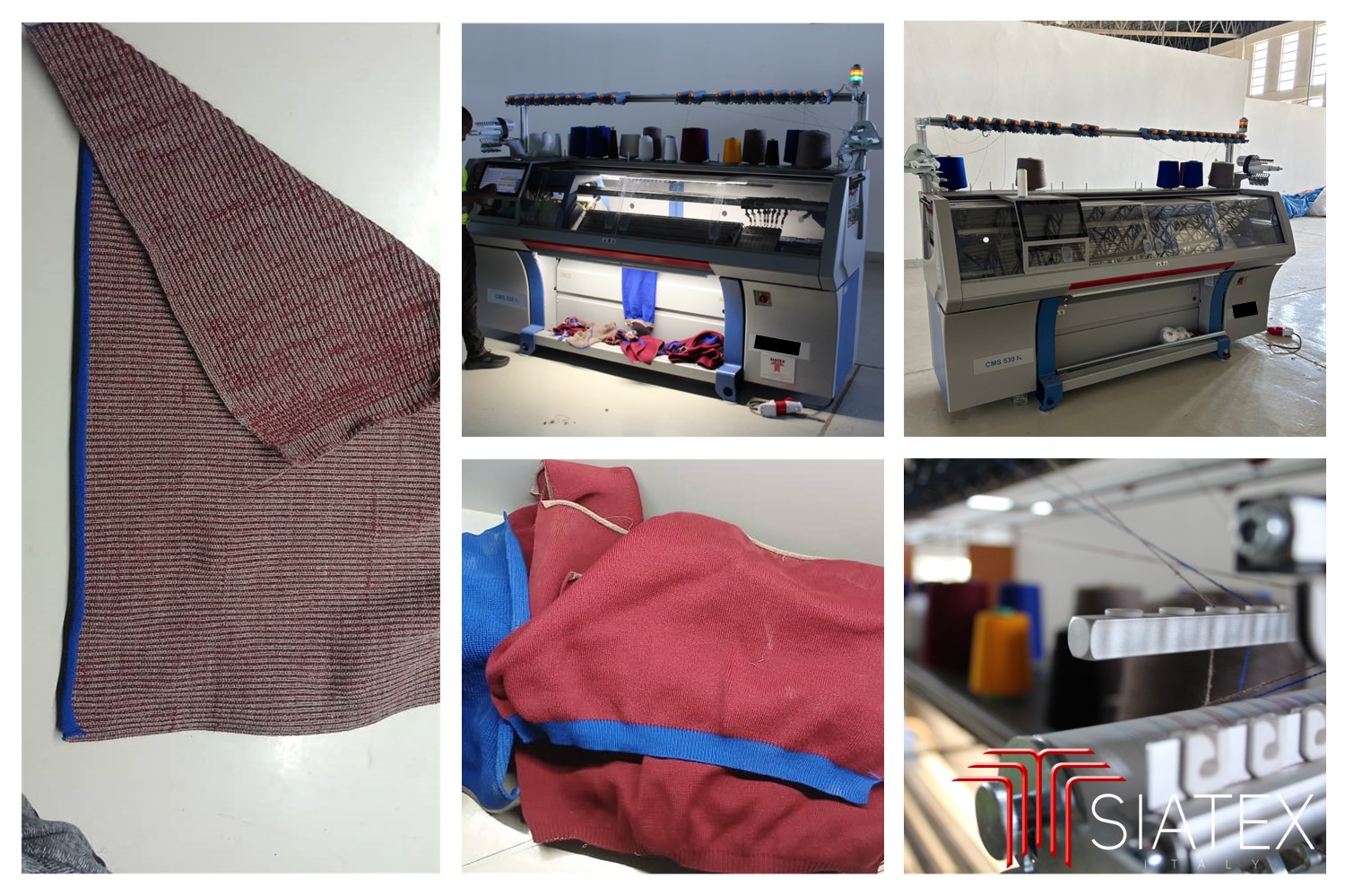 Flat knitting machine