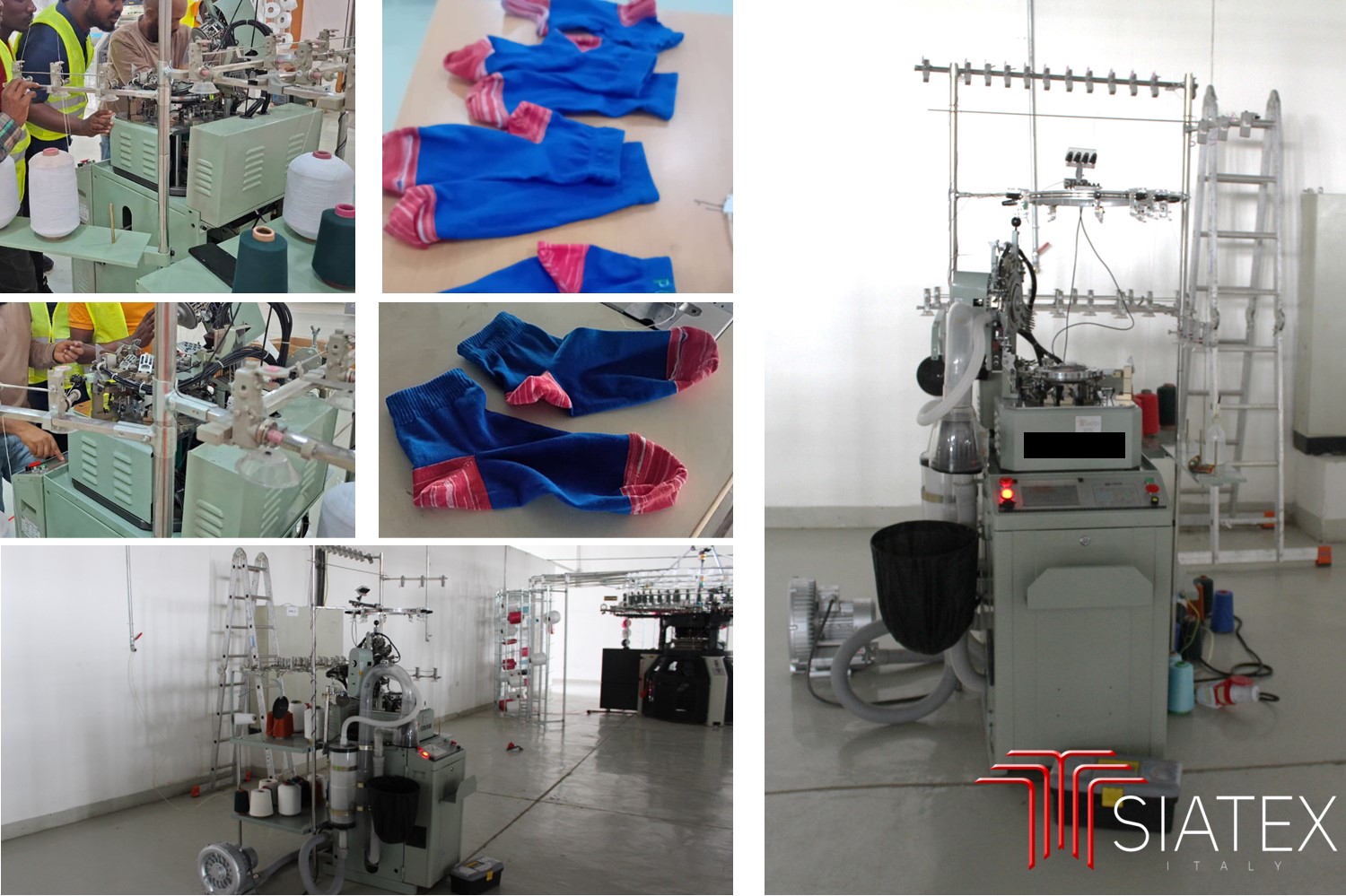 Socks knitting machine