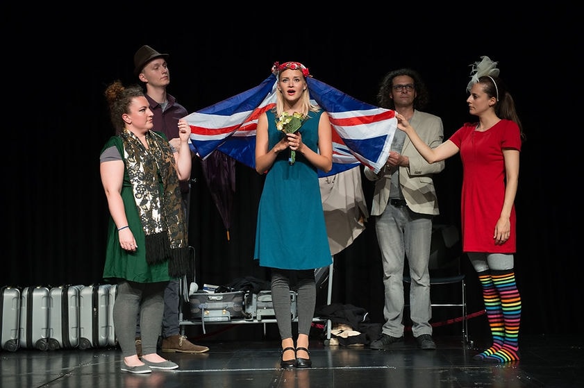 Migrants’ Rhapsody, production photo