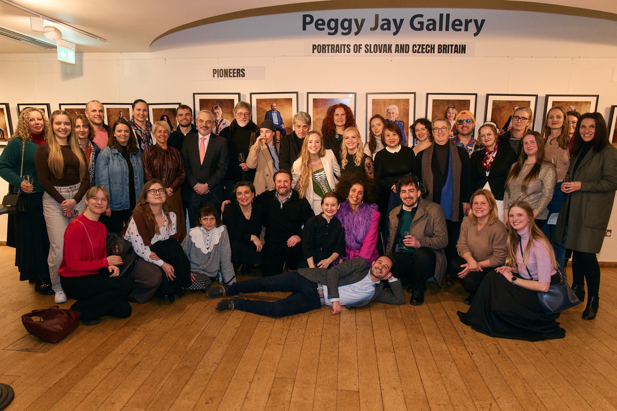 Portraits of Slovak and Czech Britain: Peggy Jay Gallery at Burgh House