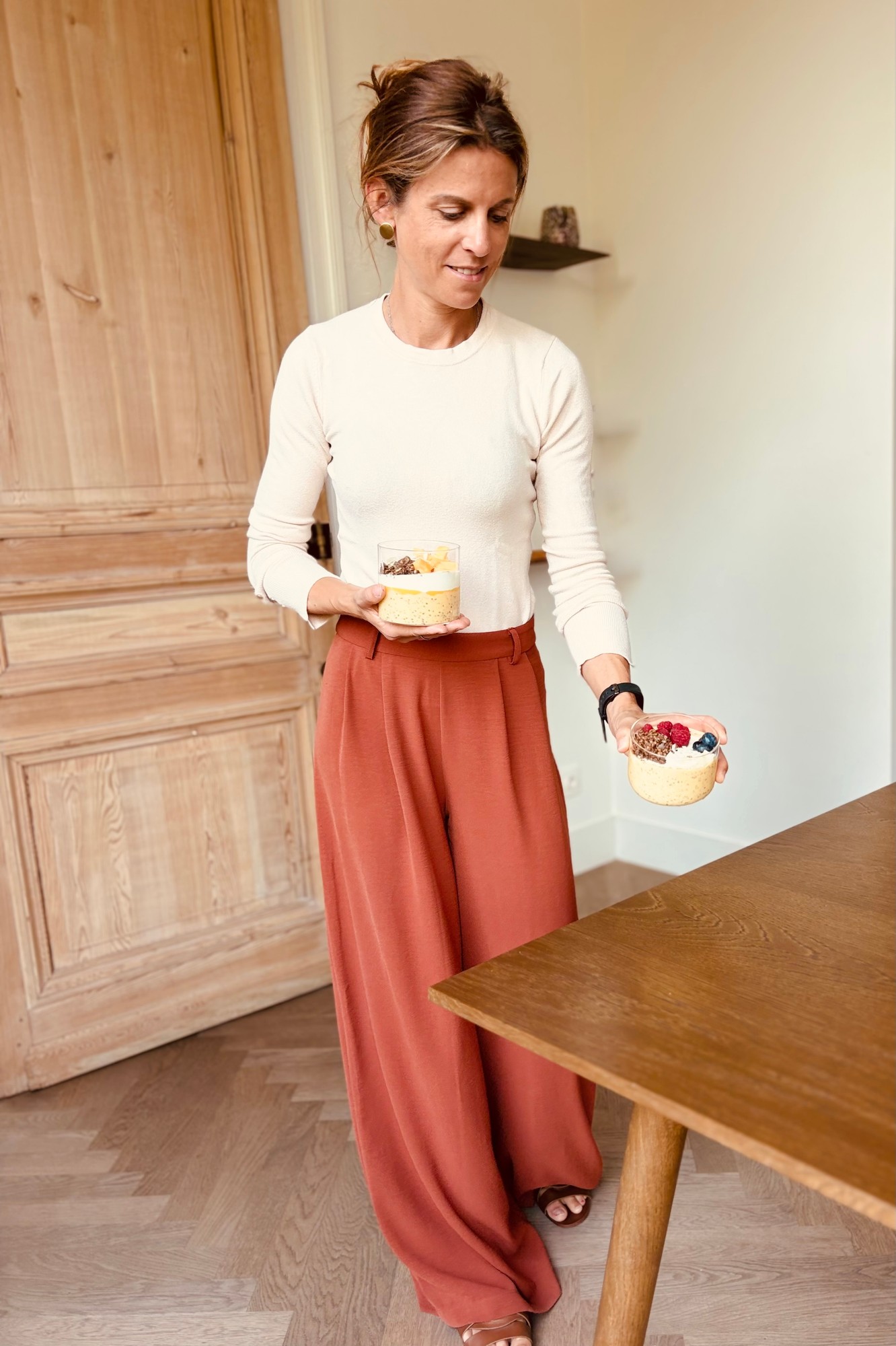 Sofie tijdens een ochtendmoment van Better Mornings