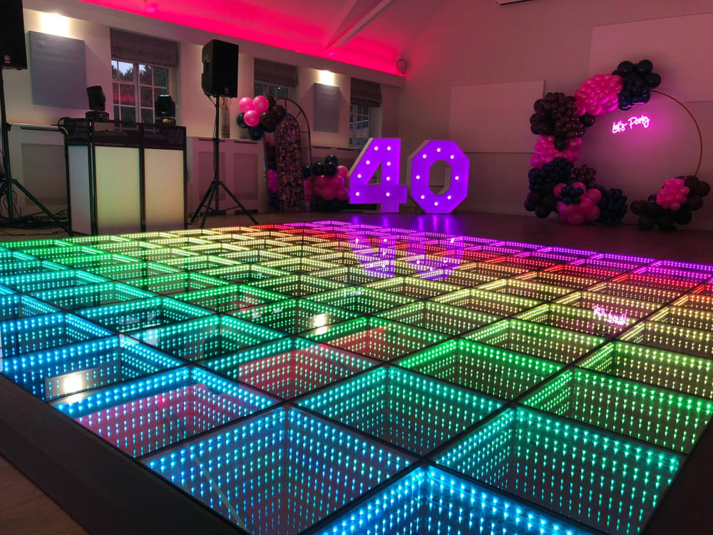 LED Dansegulv – lys der danser med