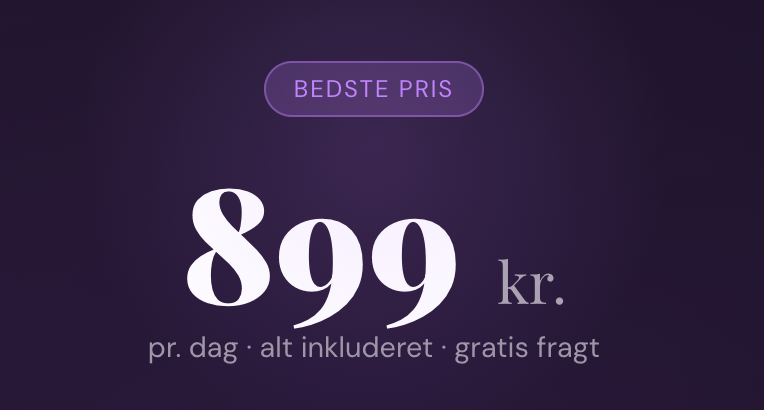 Selfiecam – professionel selfiecam til leje, gratis fragt i hele Danmark