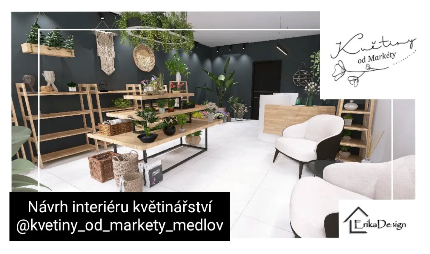 Návrh květinářství, Medlov — 6