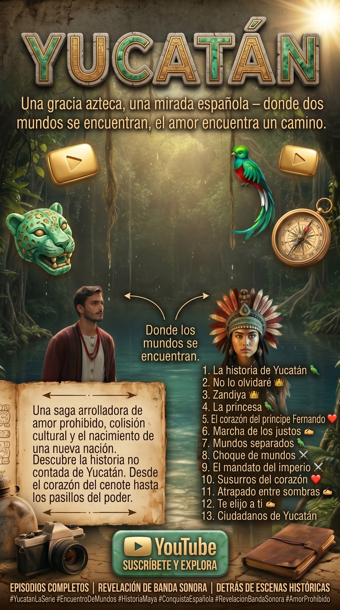 Yucatán Presentación de YouTube en Español — Una gracia azteca, una mirada española.