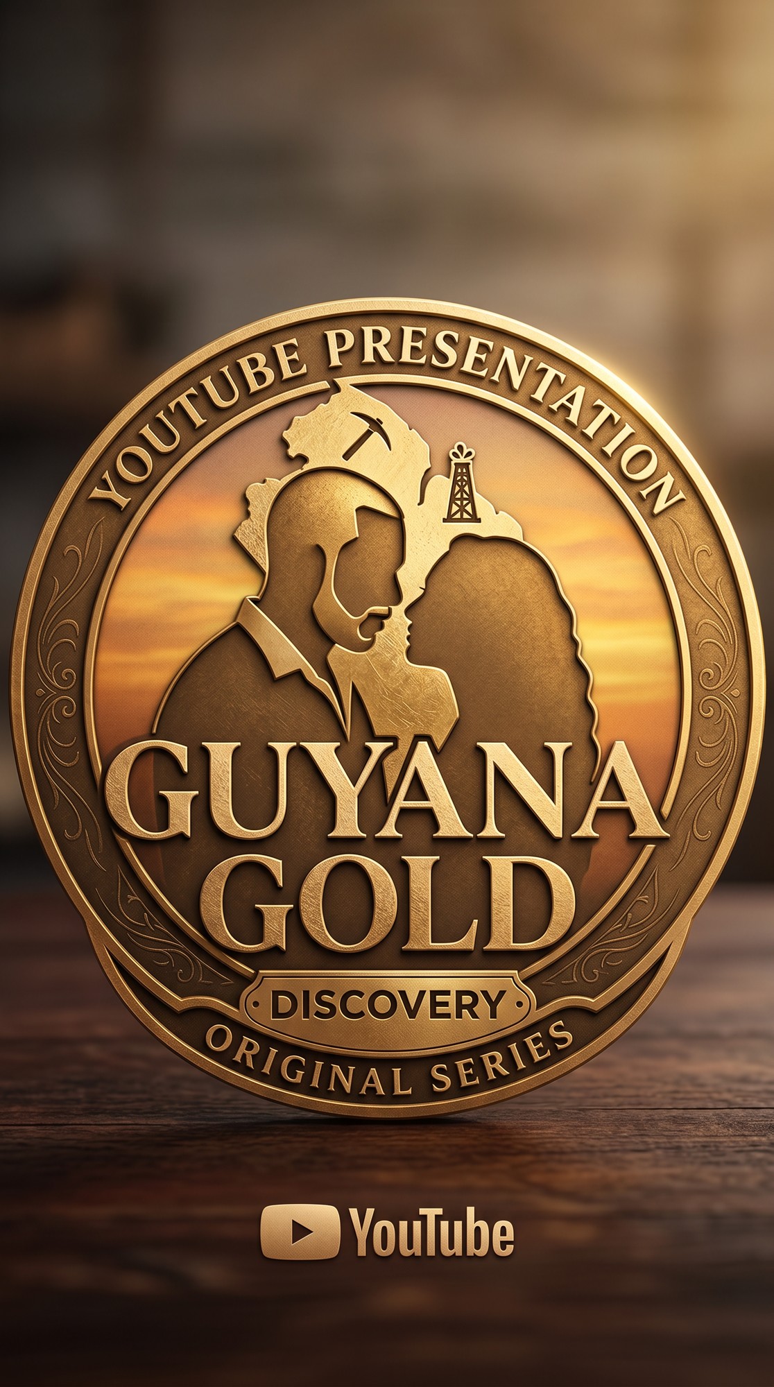Guyana Gold YouTube Channel Logo — Discovery Original Series