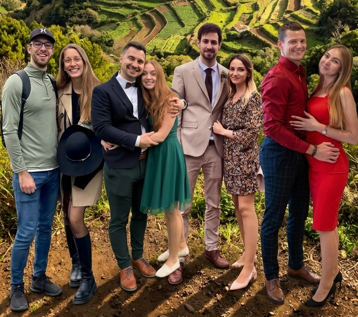 Všichni spolu na Madeiře