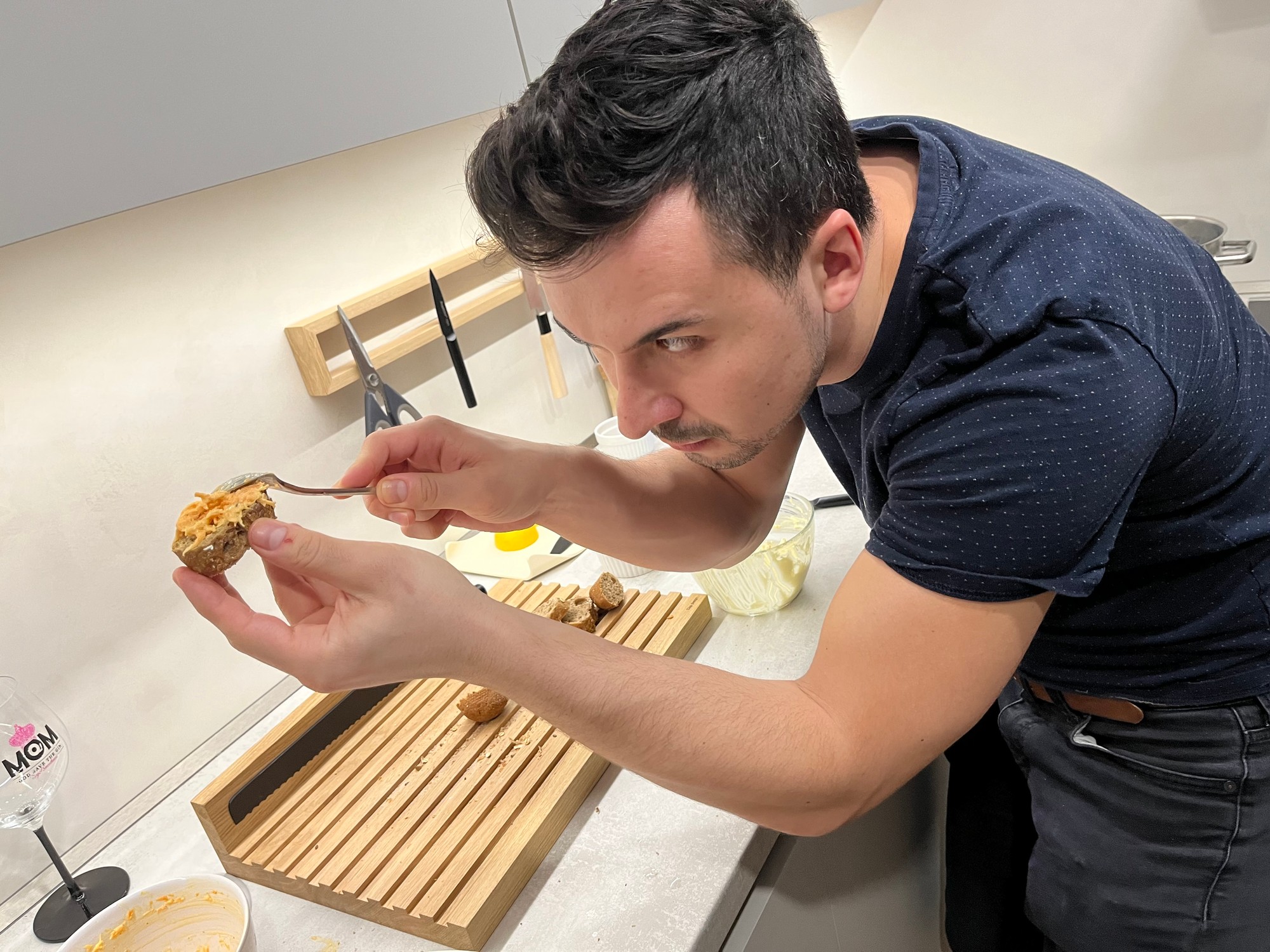 Společné vaření a ochutnávání