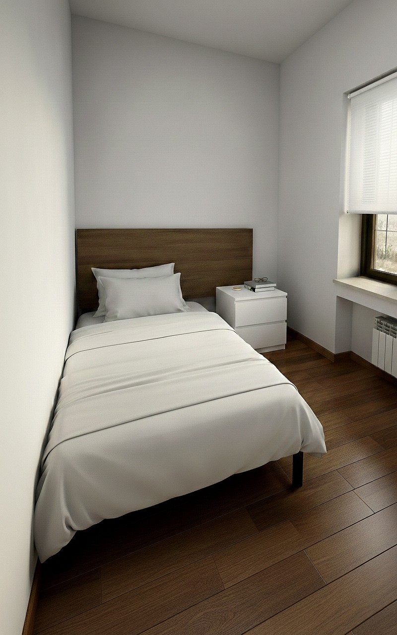 Habitación amplia en el Colegio Mayor San Juan Evangelista, residencia universitaria en Valladolid