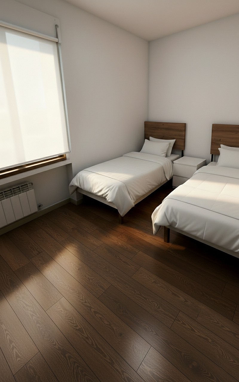 Baño privado en habitación del Colegio Mayor San Juan Evangelista, Valladolid