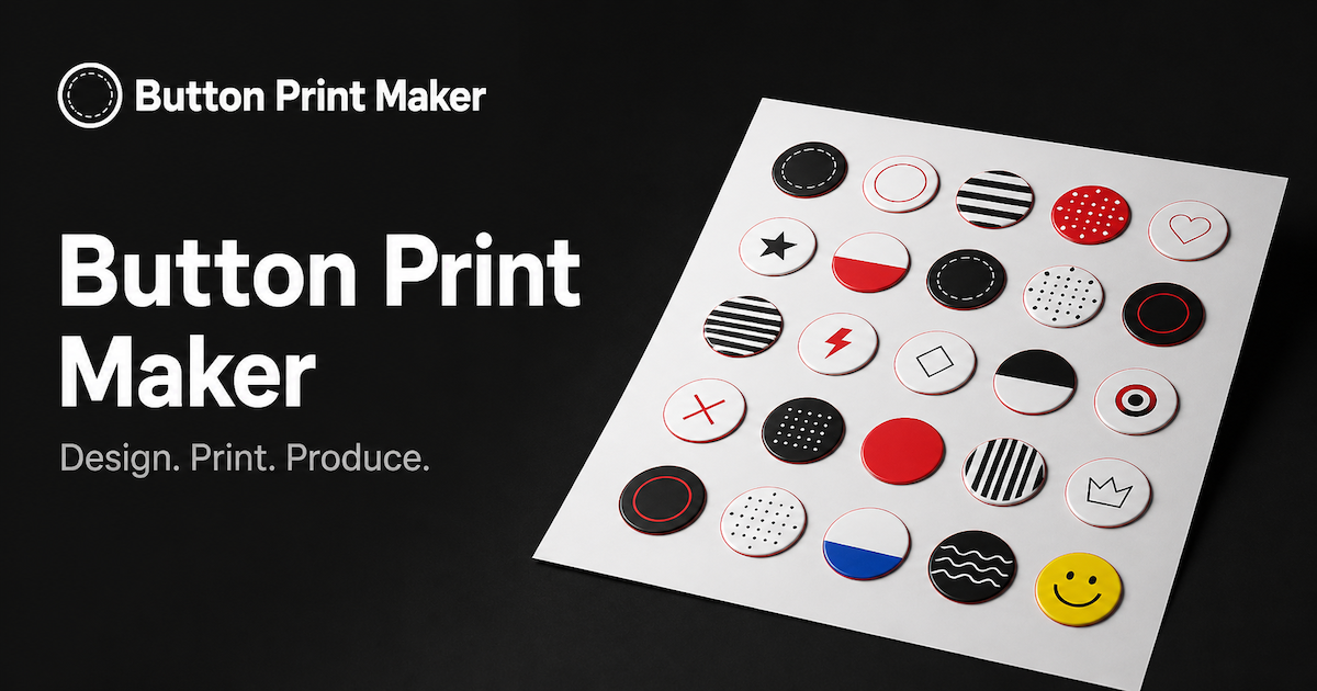 Button Print Maker — Free Pin Button Sheet Generator