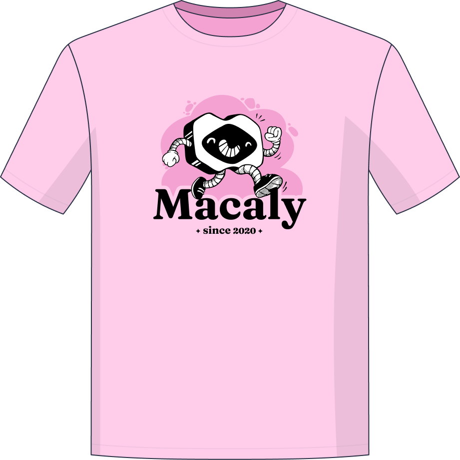 Noob Runner Tee – Pink - Front