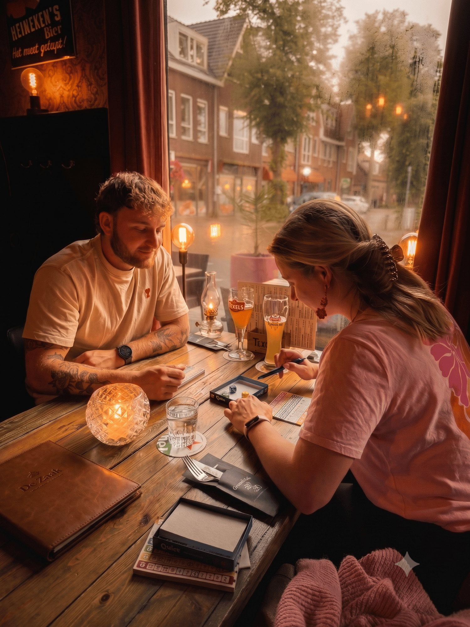 Gezellige sfeer bij Dutch Pub de Zaak