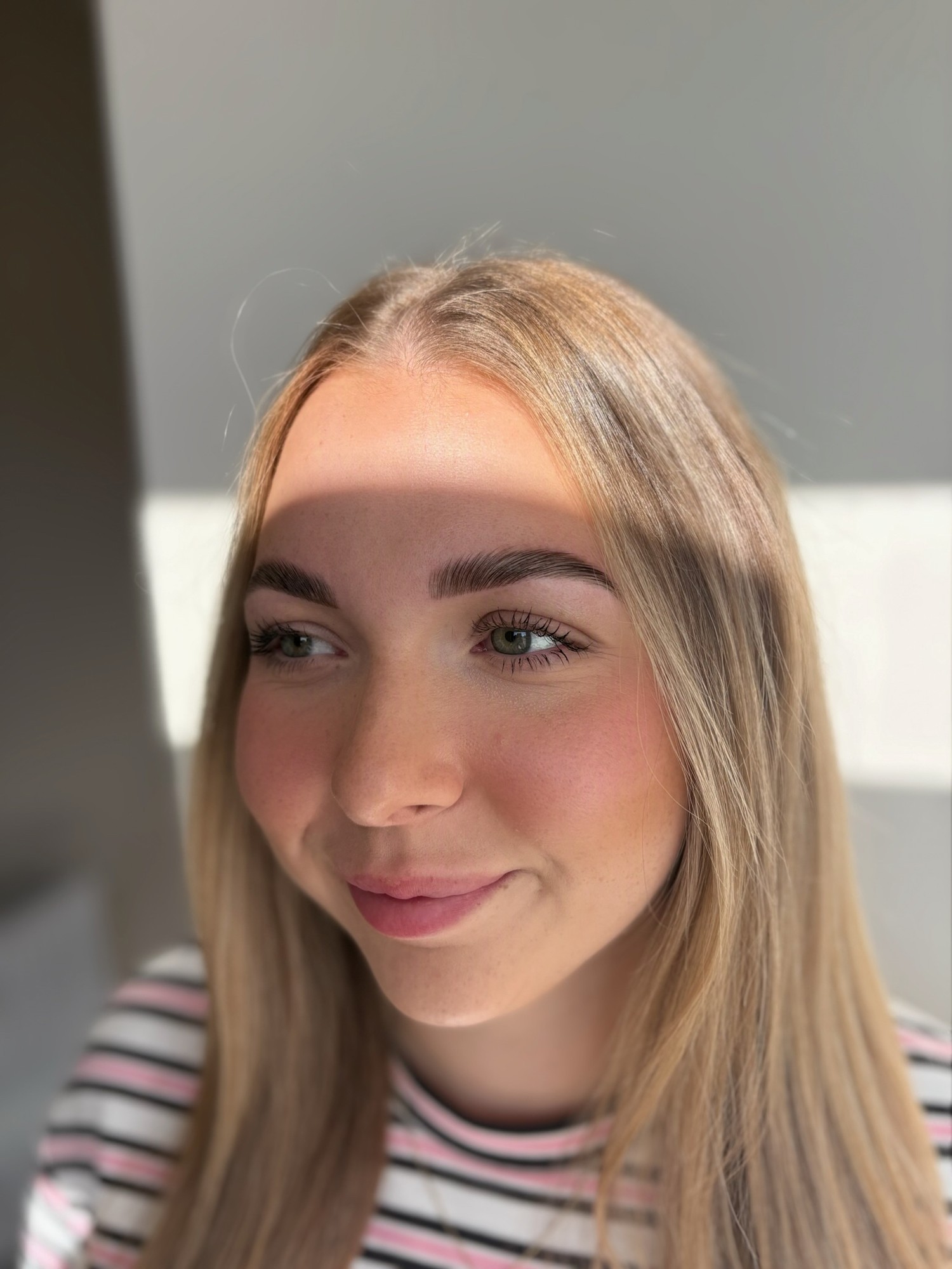 Výsledek laminace obočí