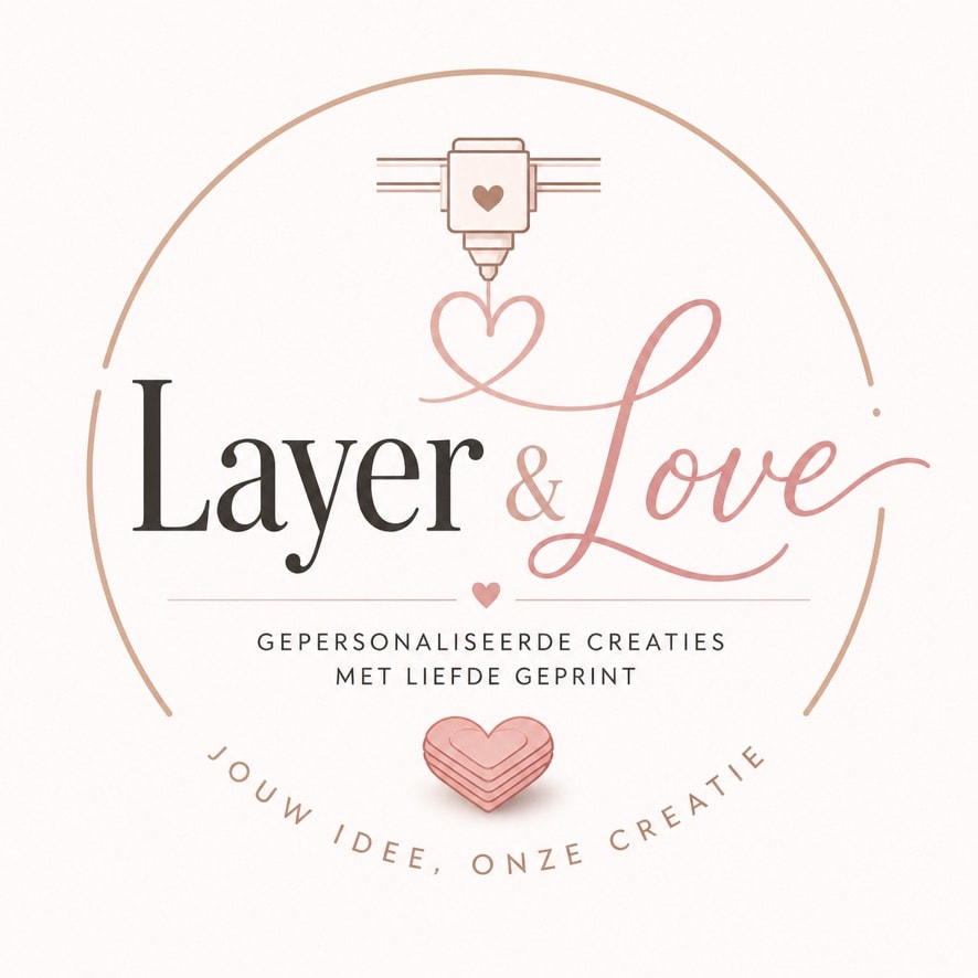 Layer & Love, gepersonaliseerde creaties met liefde geprint