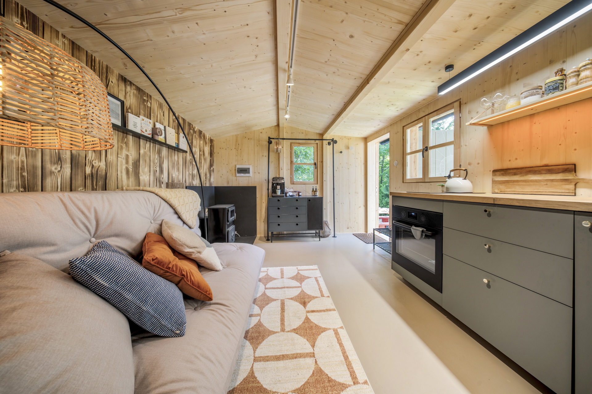 Chatka Kraska - detail interiéru 3, ubytování v Moravském krasu