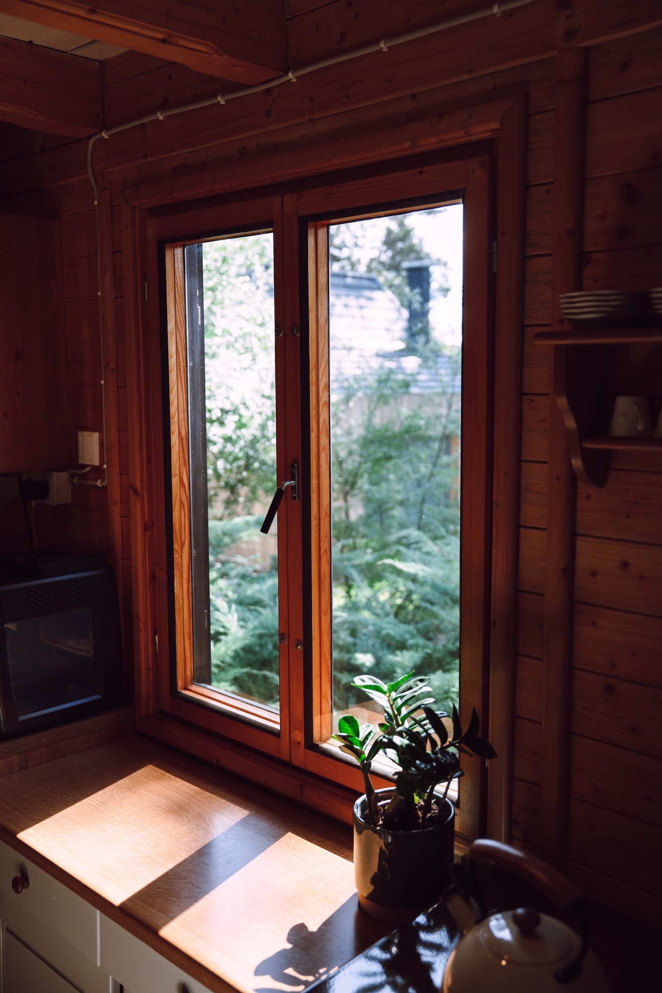 Chatka Krasonoš - detail interiéru 2, rodinné ubytování v Moravském krasu