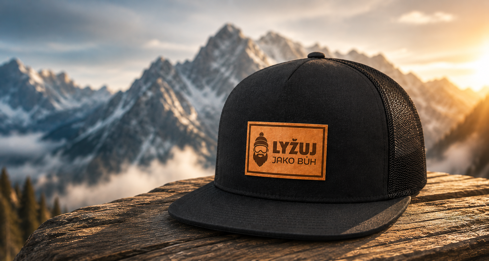 Lyžuj jako Bůh – Merch