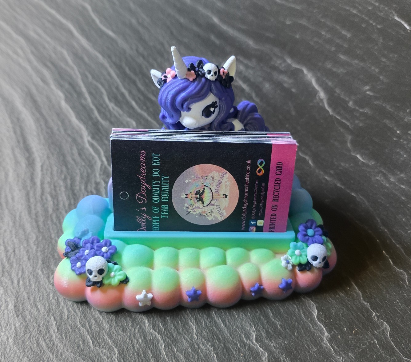 Custom Business card holder, Business Bits 3D printed by GoblinPrint