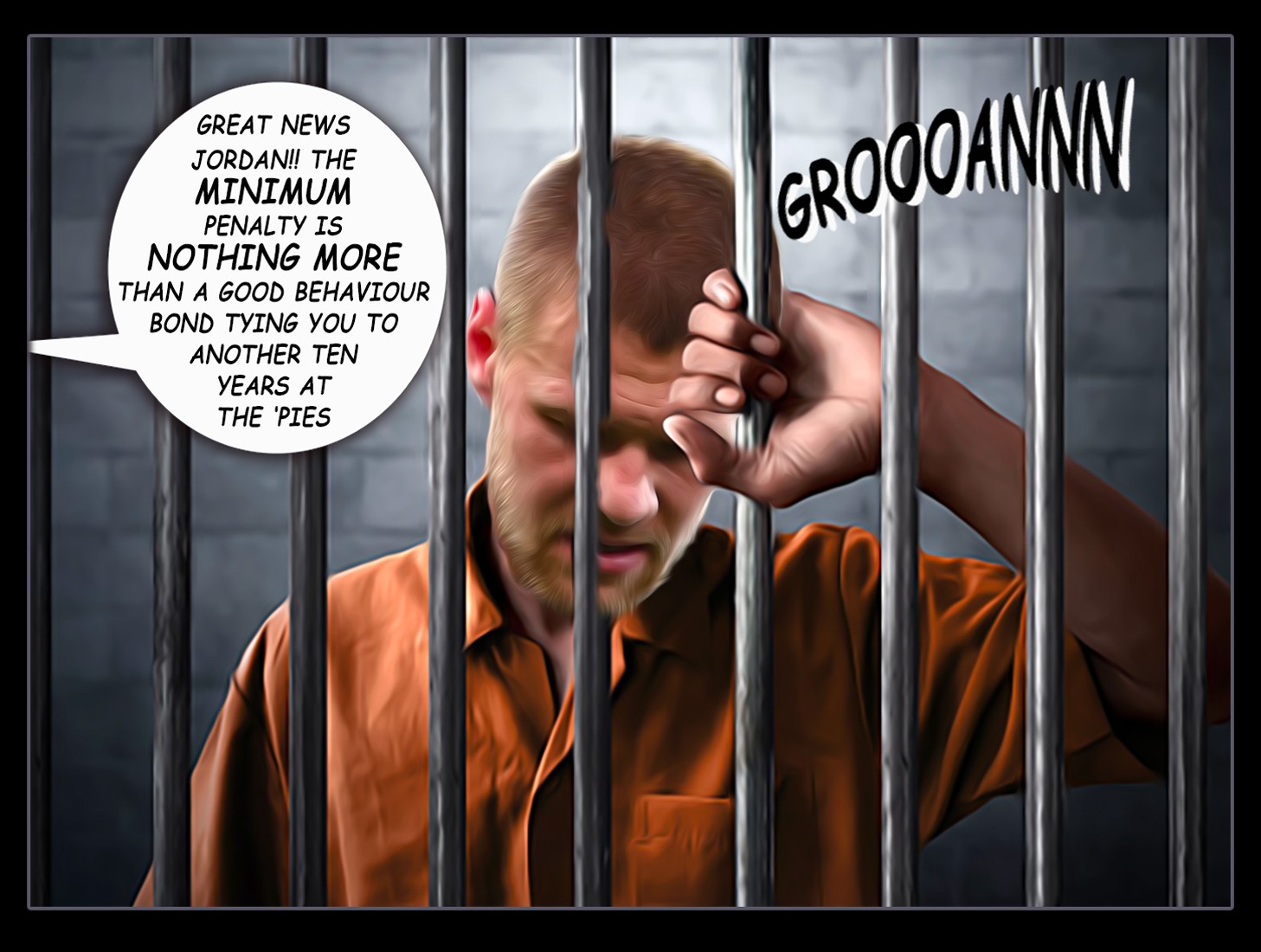De Goey Gaol — Footy cartoon by Peter Gillies