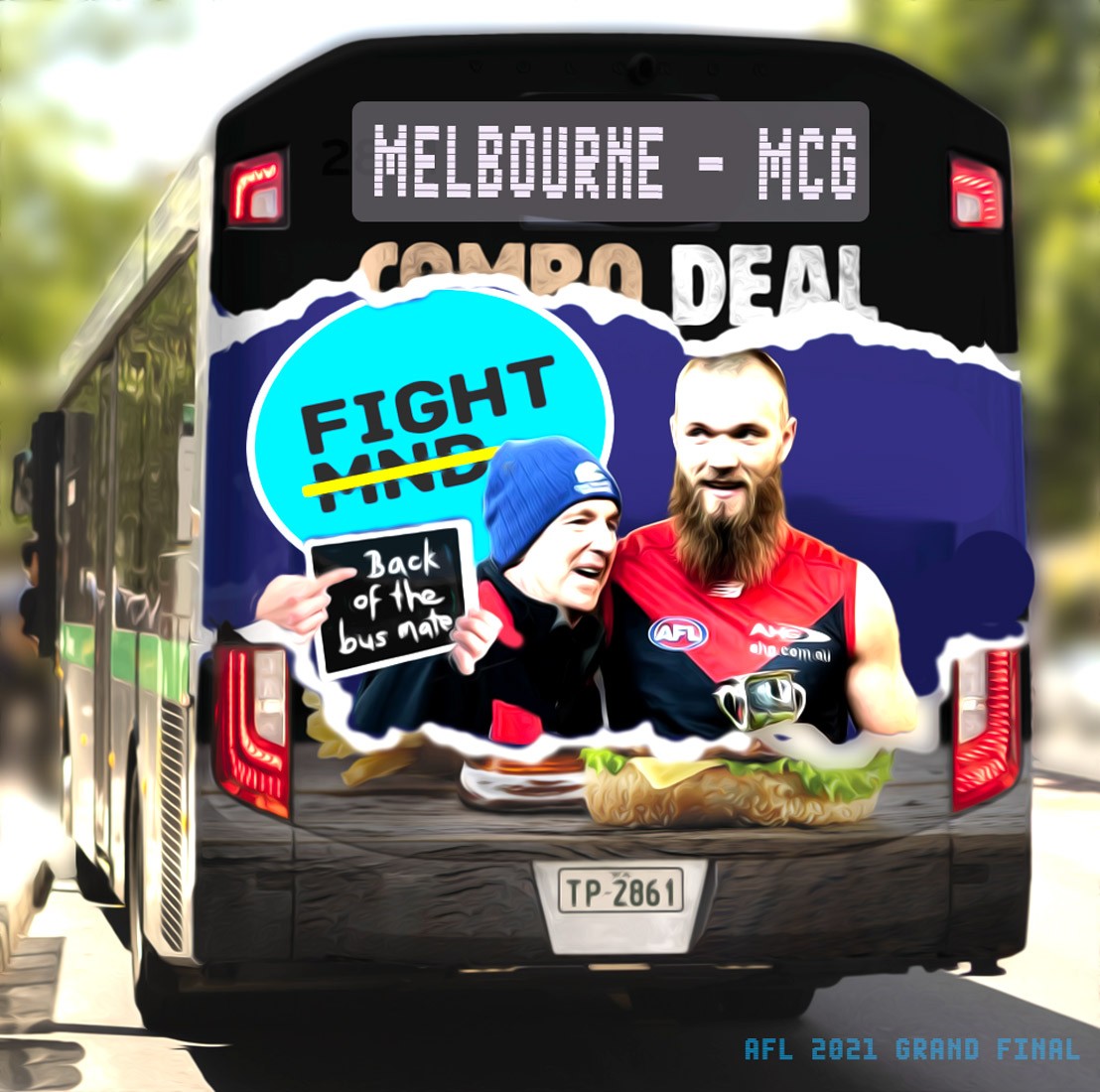 GF Bus — Footy cartoon by Peter Gillies