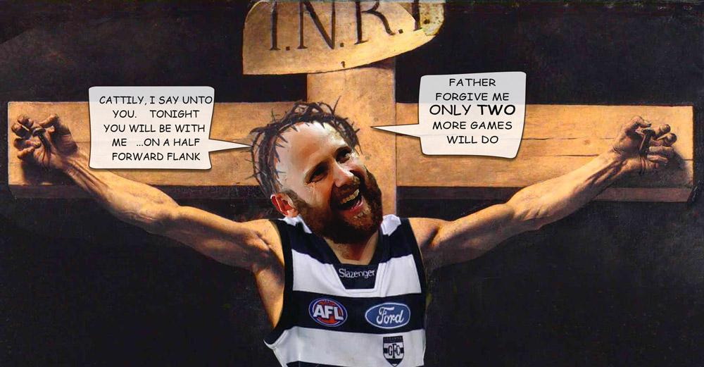 Prelim Final 02 — Footy cartoon by Peter Gillies